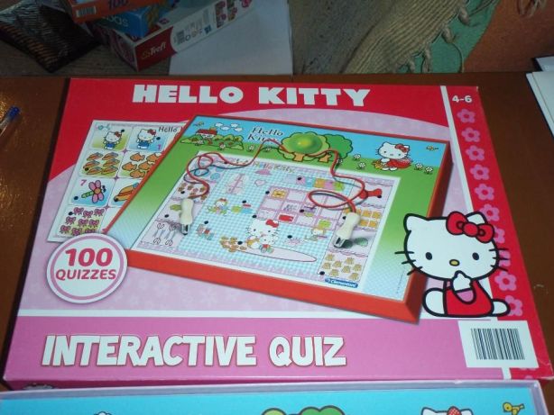 Hello Kitty - quiz elektroniczny - 12 plansz z zad