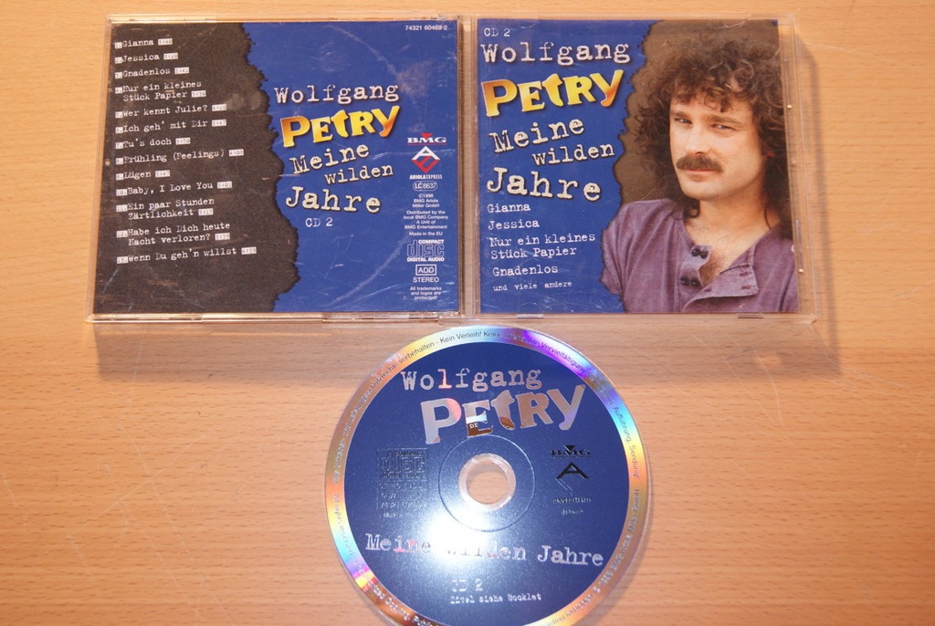 WOLFGANG PETRY - MEINE WILDEN JAHRE [CD]