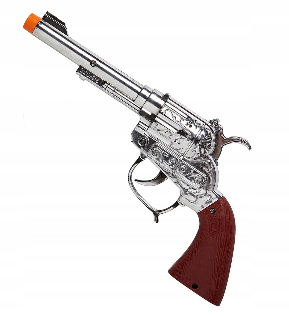 PISTOLET BROŃ KOWBOJA WYDAJĄCY DŹWIĘK STRZAŁ