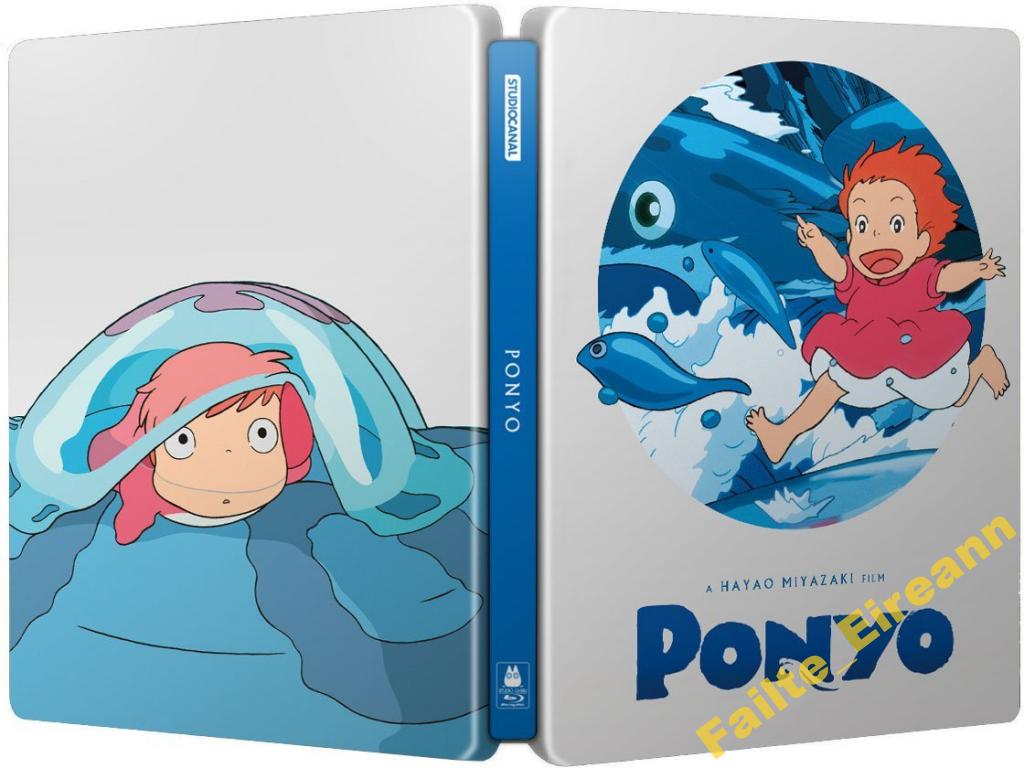 PONYO (BLU RAY+DVD) STUDIO GHIBLI (STEELBOOK)