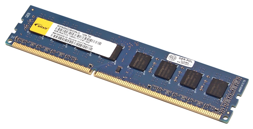 DDR3_ ELIXIR 8GB 1600MHZ_ 2Rx8 _ NISKONAPIĘCIOWA!