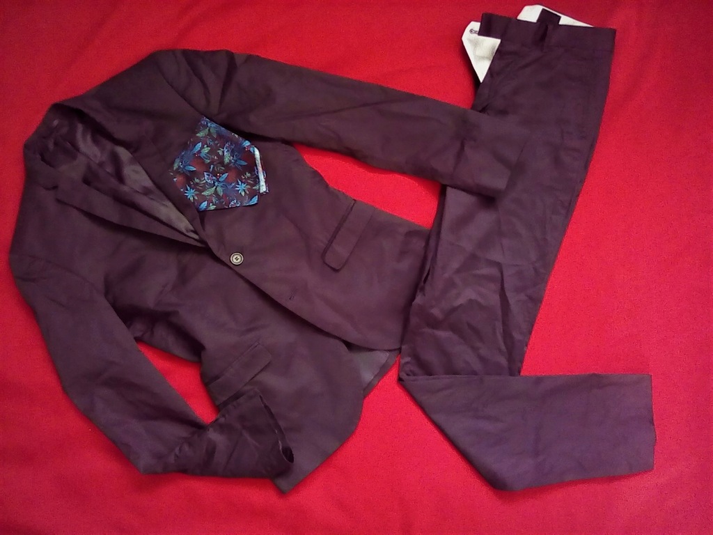 Garnitur i spodnie męskie H&amp;M 100% bawełna