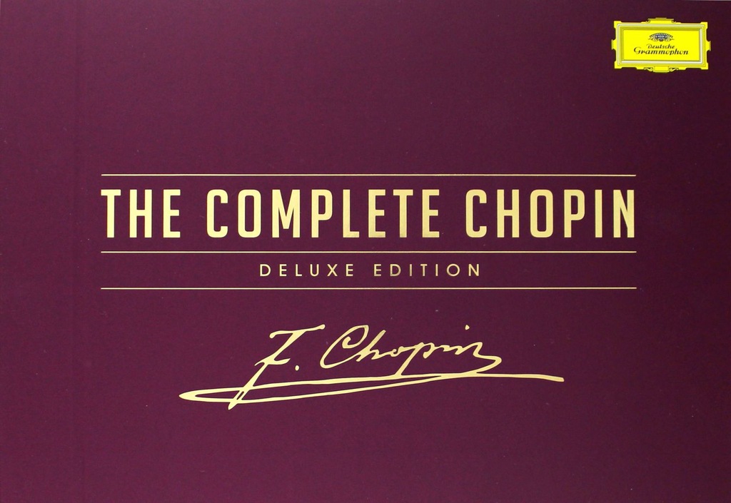 THE COMPLETE CHOPIN (DELUXE EDITION) [BOX] [21CD]