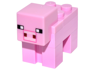 Lego Minecraft - świnka