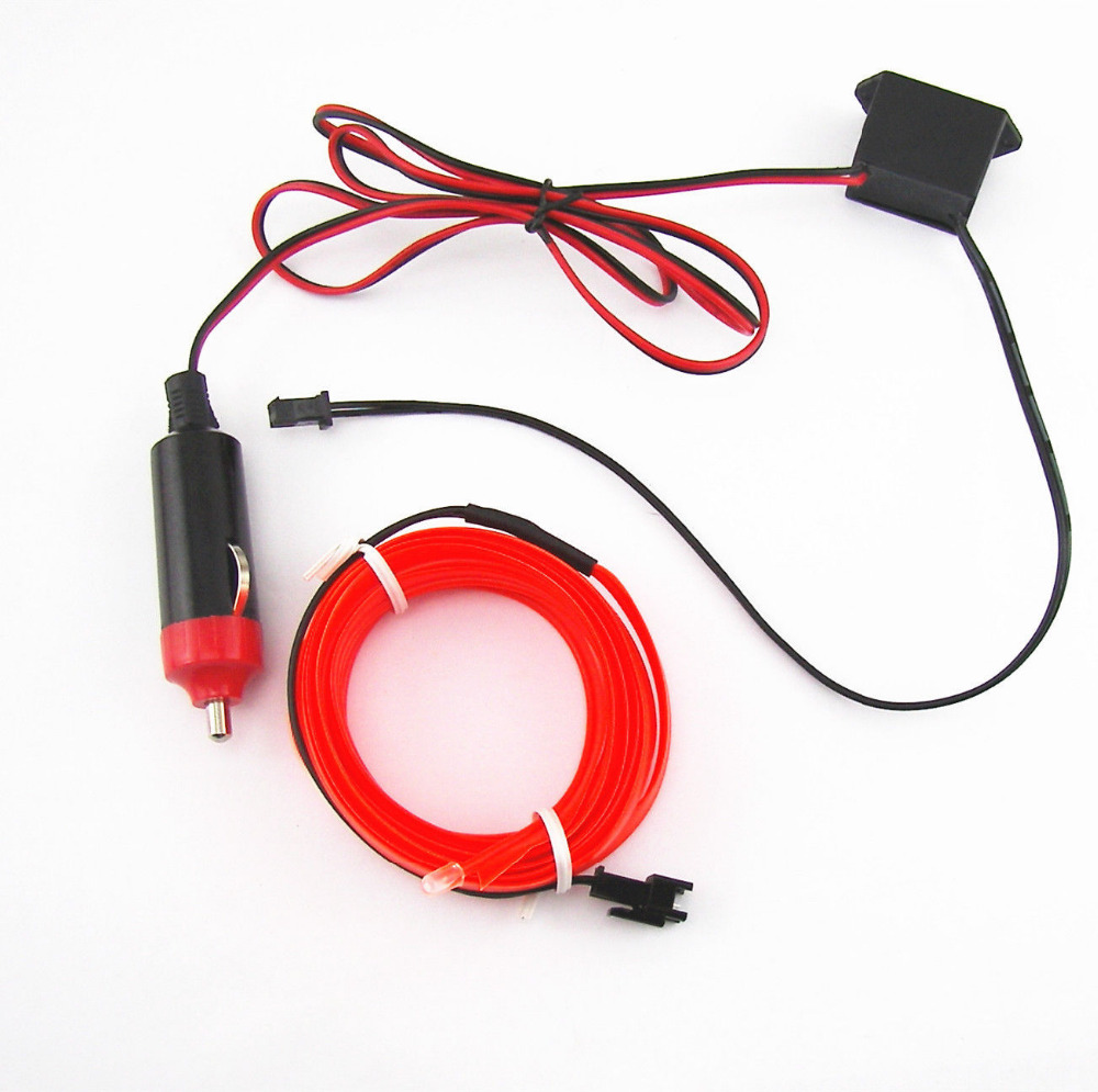 EL WIRE ambient światłowód LED TVN TURBO / 12m+12V