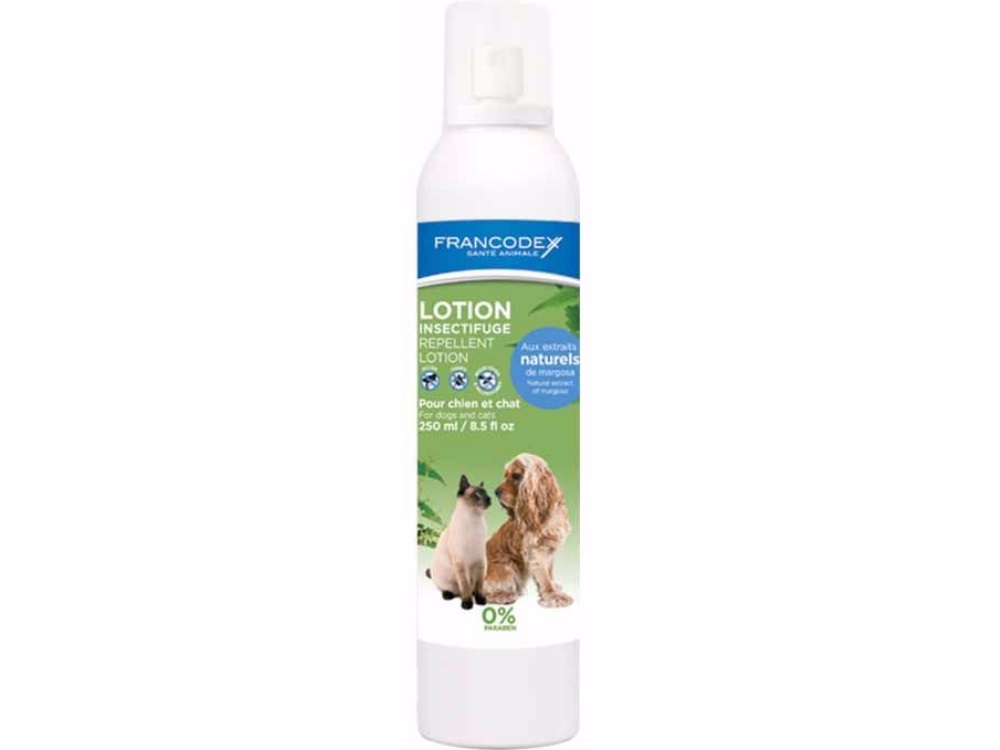 Francodex Spray PCHŁY KLESZCZE skórę Psa Kot 250ml