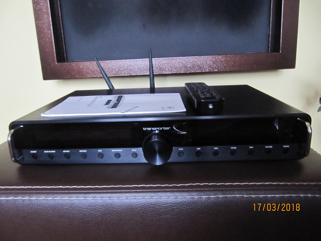 Logitech Transporter squeezebox + kable! OKAZJA!