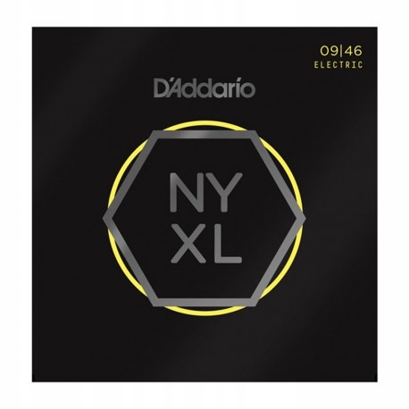 D'Addario NYXL Nickel Wound 09-46 Made in USA