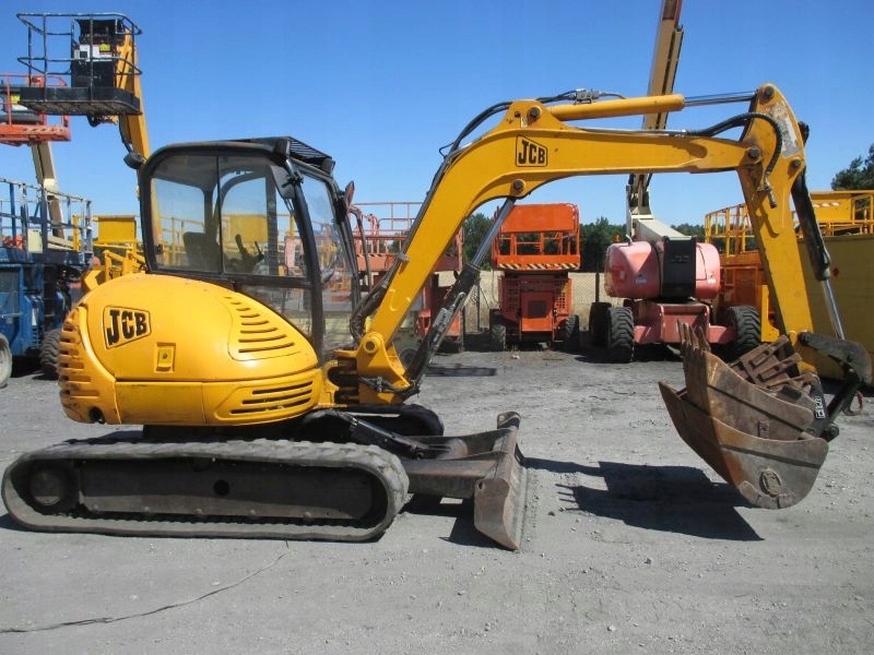 Minikoparka koparka gąsienicowa JCB 8052 3 łyżki