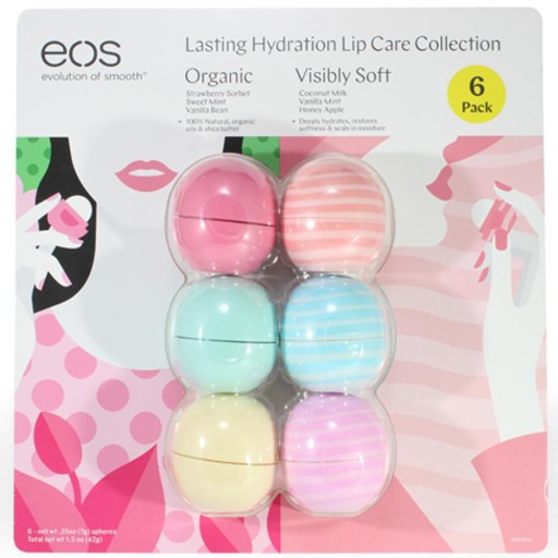 EOS zestaw 6 balsamów