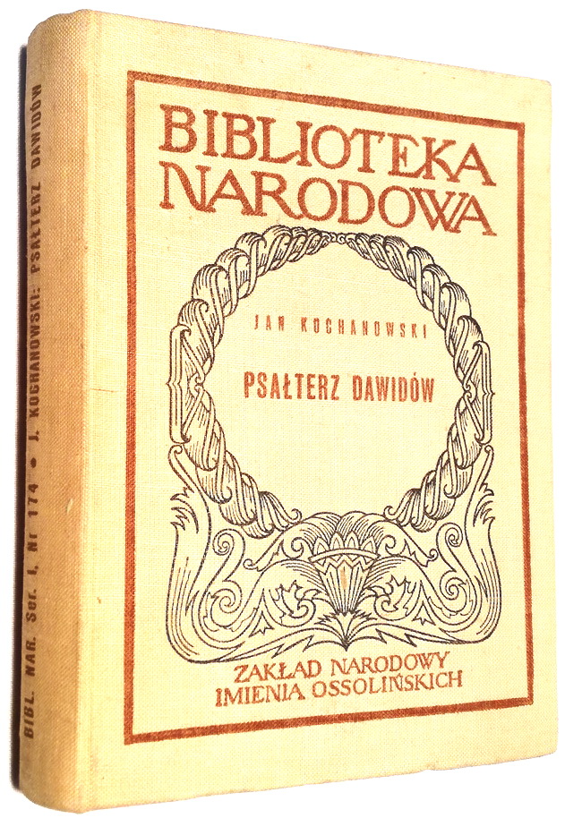 PSAŁTERZ DAWIDÓW Jan KOCHANOWSKI BN WOW
