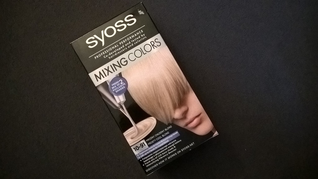 SYOSS MIXING COLORS 10-91 MROŹNY CHŁODNY BLOND