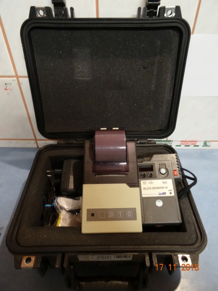 ALKOMAT ALCO-SENSOR IV CM + DRUKARKA + PUDEŁKO