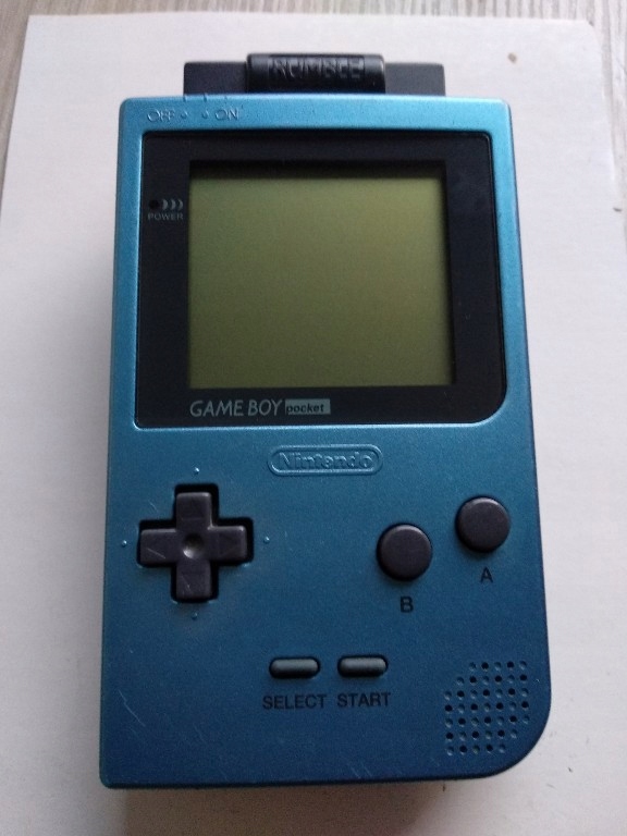 Gameboy Pocket Ice Blue limitowany USA oryginał