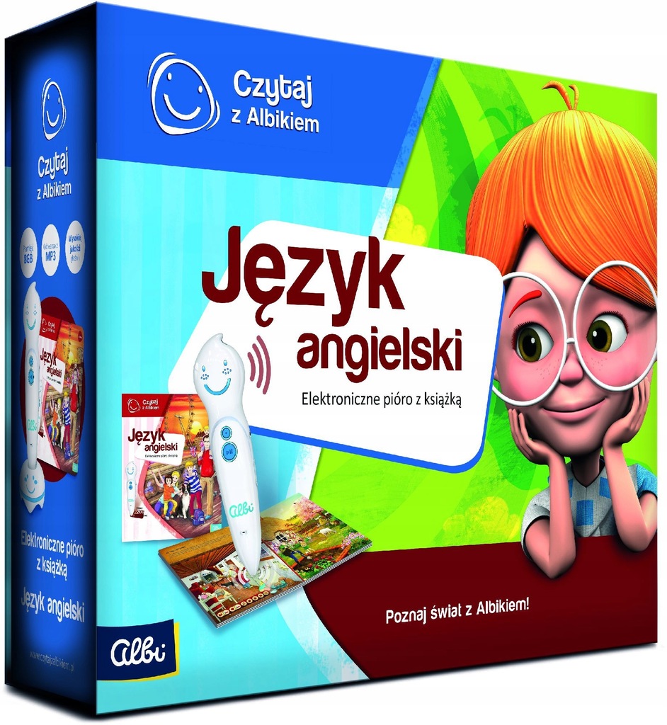 Pomoce Do Angielskiego Dla Dzieci Zestaw Język Angielski + pióro interaktywne - 7711856644 - oficjalne