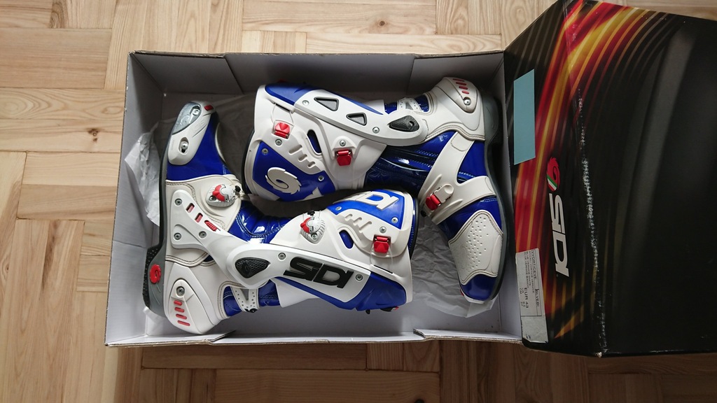 Buty SIDI VORTICE VERNICE 43 US 9.5 BLUE WHITE