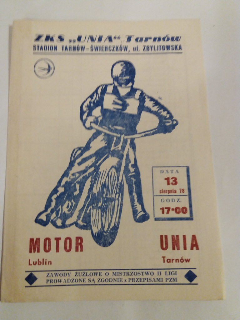 1978 UNIA TARNÓW-MOTOR