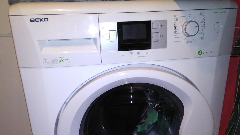Używana pralka BEKO WMB 71643 PTL