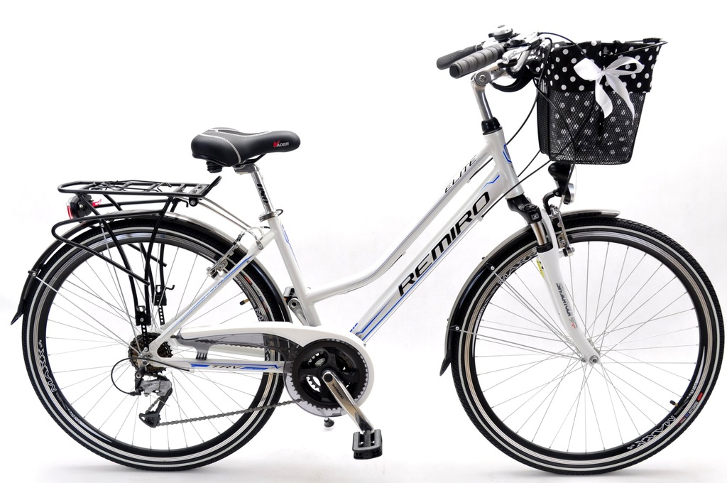 ROWER REMIRO ELITE TREKING DAMSKI 28''KOSZYK+WKŁAD
