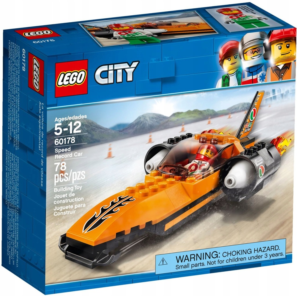LEGO CITY Wyścigowy samochód 60178 7100333295