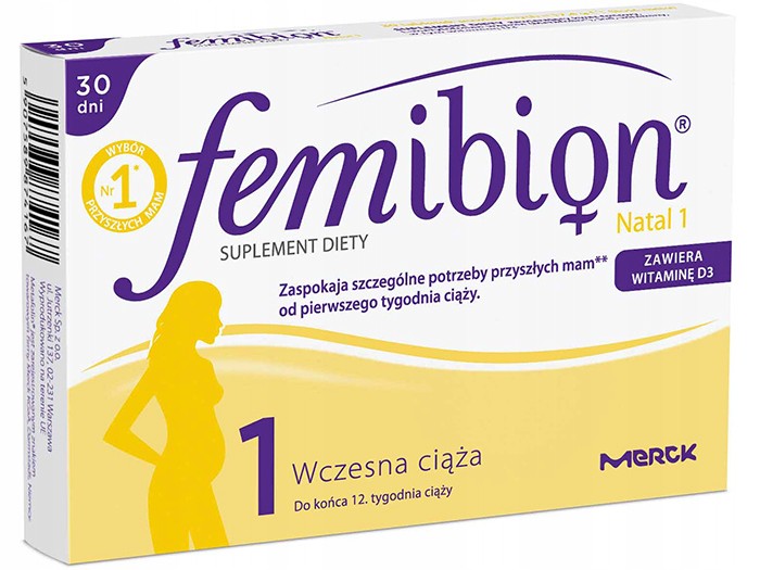 AP Femibion Natal 1 witaminy dla kobiet w ciąży 30