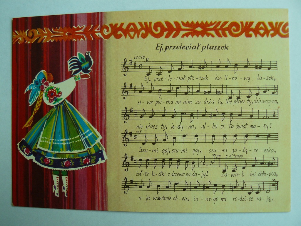 Mazowsze-Ej, przeleciał ptaszek - H.Balicka-Fribes