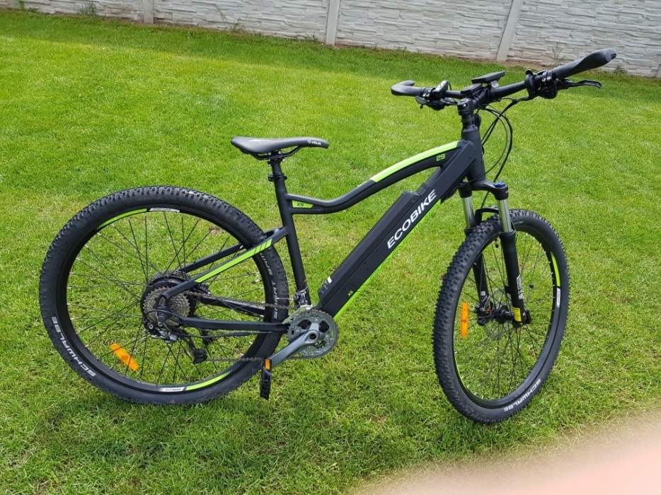 rower ecobike X5 jak nowy bateria 13Ah gwarancja