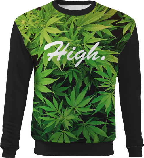 BLUZA MARIHUANA GANJA HIGH RASTA JAKOŚĆ !