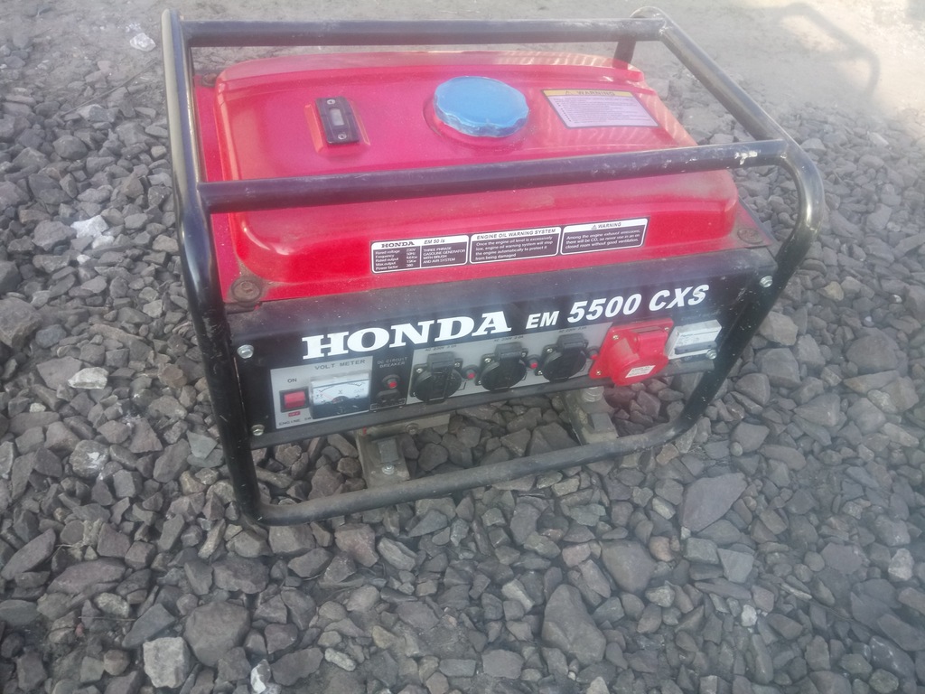agregat honda em 5500 uszkodzony nie odpala