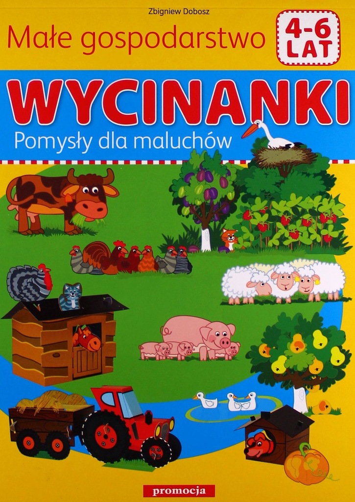 MAŁE GOSPODARSTWO WYCINANKI [KSIĄŻKA]