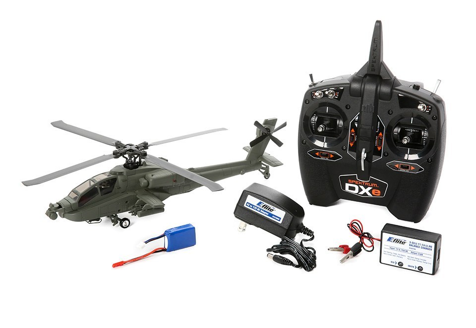 WOJSKOWY HELIKOPTER Blade Micro Apache AH-64 RTF