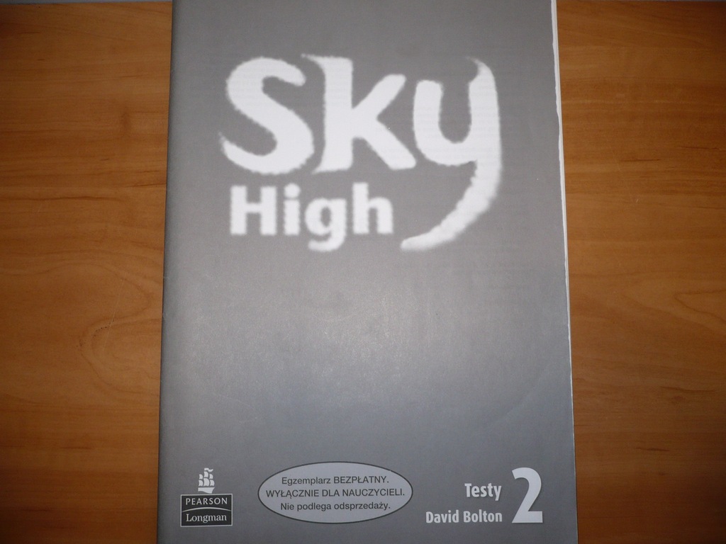 SKY HIGH 2 testy sprawdziany TESTBOOK