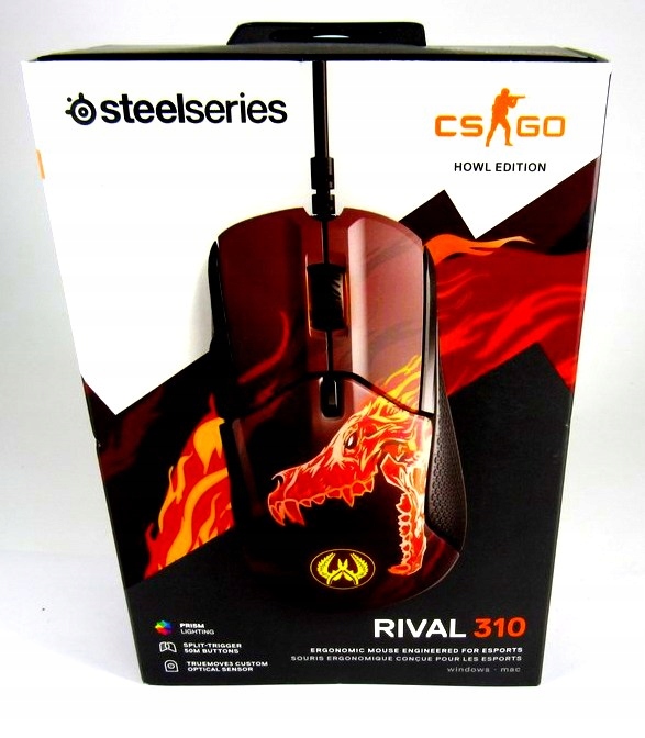 MYSZ OPTYCZNA STEELSERIES RIVAL 310 HOWL EDITION