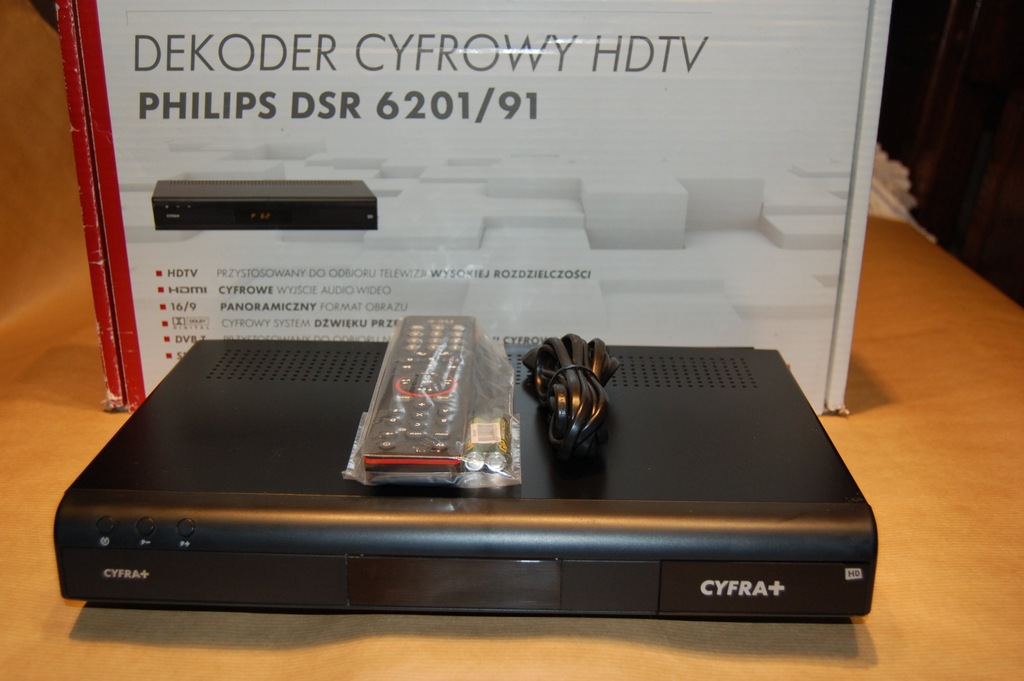 Dekoder combo Philips DSR 6201/91 CYFRA+/nc+