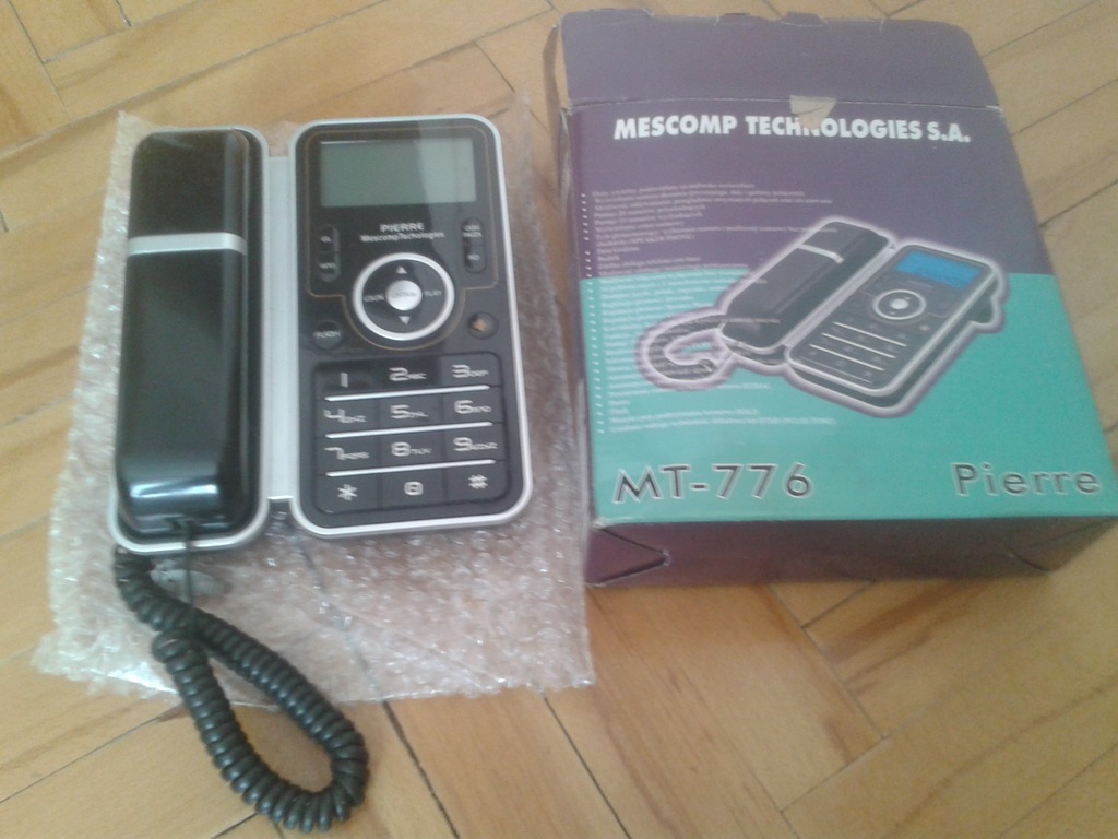 Telefon stacjonarny Pierre MT-776 licytacja!!!