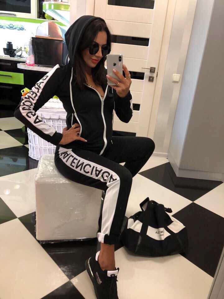Dres komplet Balenciaga czarny L