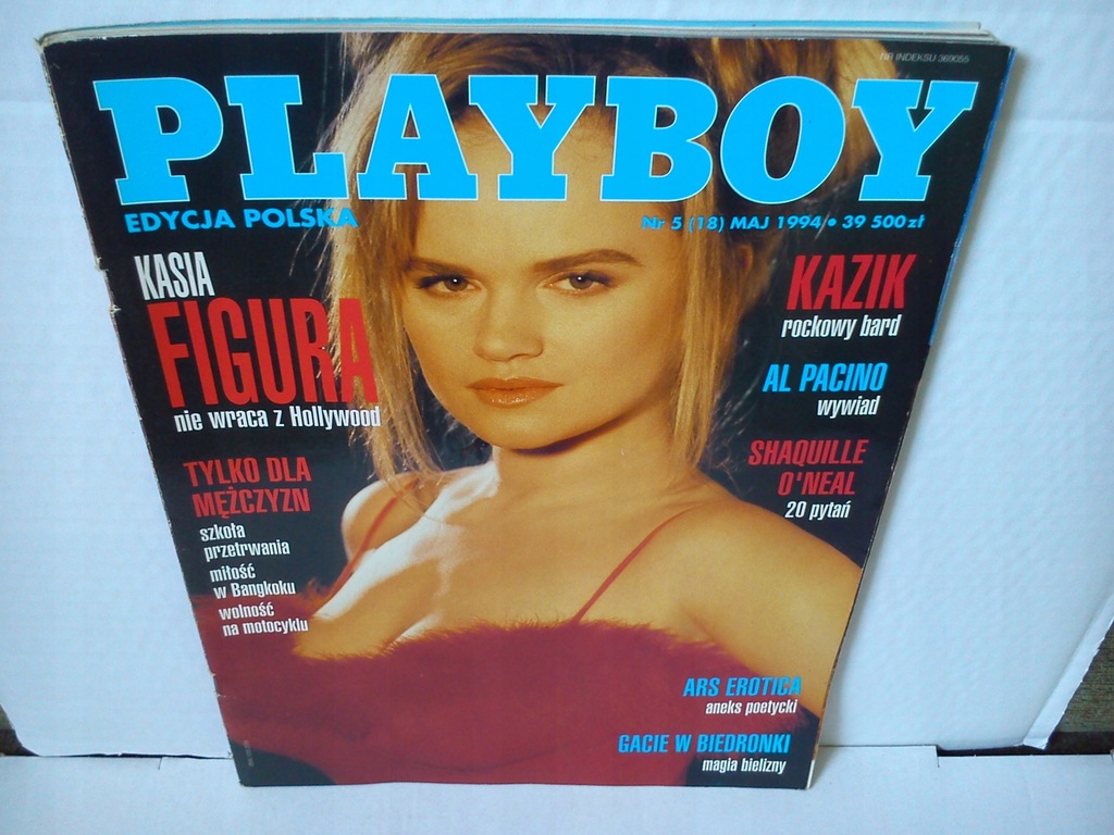 PLAYBOY NUMER 5(18)'94 KASIA FIGURA NAGO !!!!!!!!!