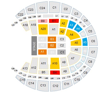 Koncert 2CELLOS, 19 maja, Tauron Kraków, Płyta C1