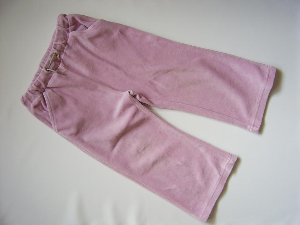 Spodnie dziewczęce Coccodrillo r.86 1,5roku fiolet