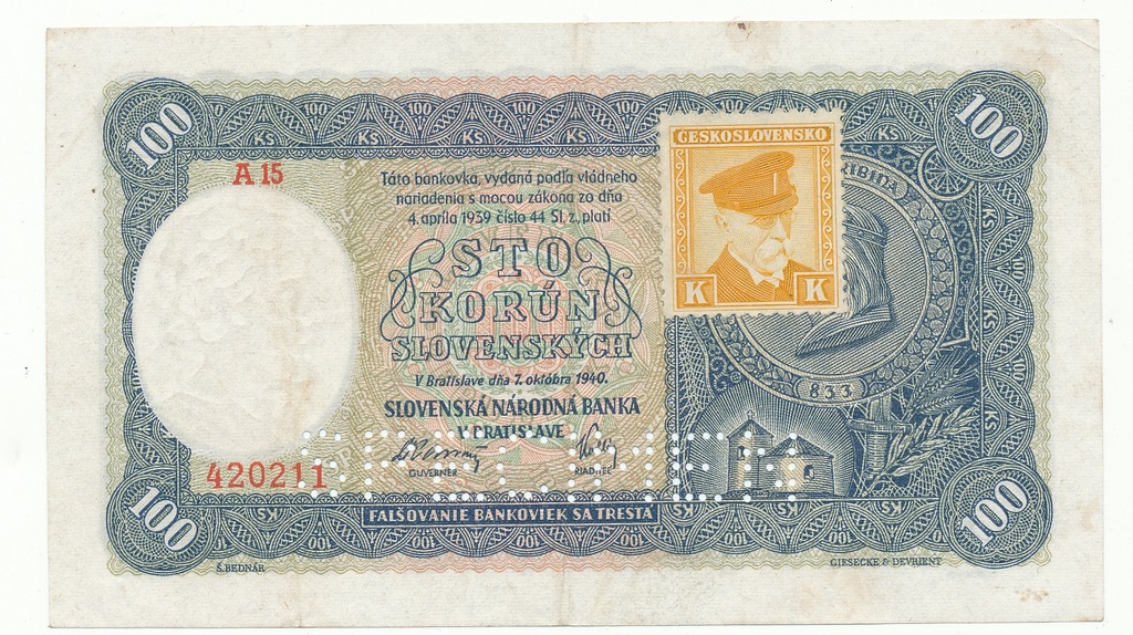 100,  KORON 1940