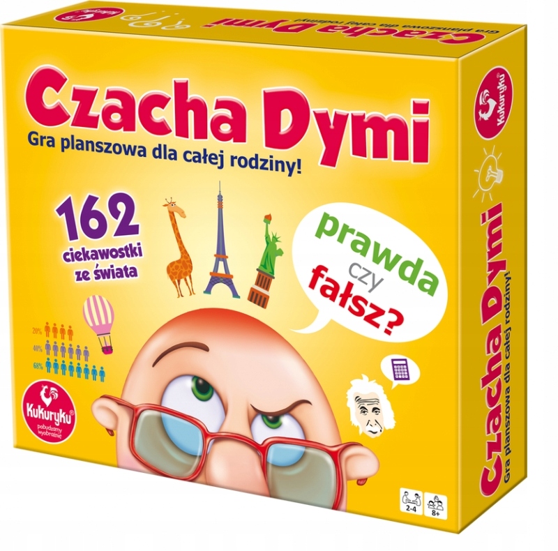 CZACHA DYMI GRA PLANSZOWA Z PYTANIAMI