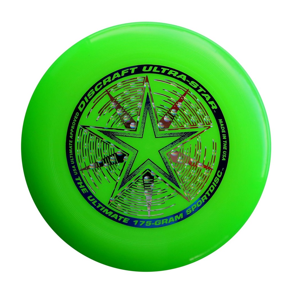 DYSKI DISCRAFT ULTRA STAR 175 g.Frisbee zielony