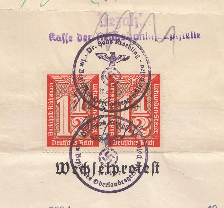 Warszawa 1940 protest Weksla gapa revenue
