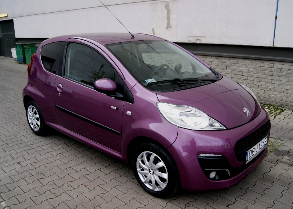 PEUGEOT 107 STYLE 1,0,70 KM, KLIMATYZACJA-PIĘKNY !