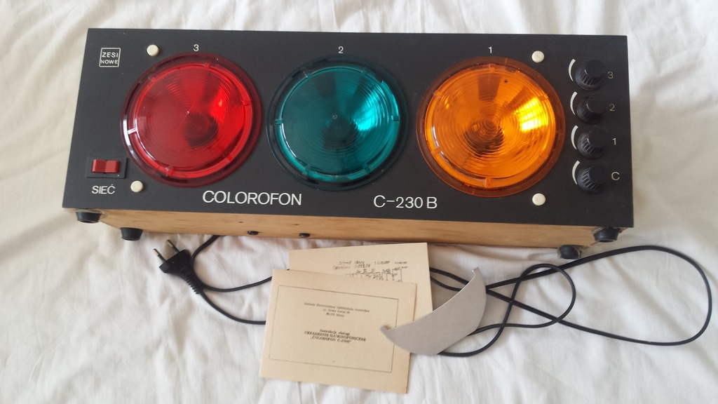 Colorofon (kolorofon) C-230B z instrukcją.