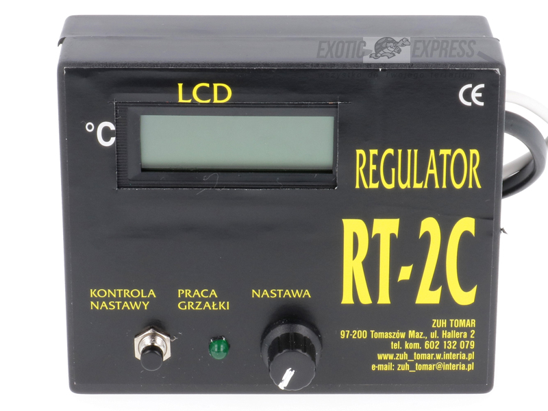 REGULATOR TEMPERATURY RT-2C TERMOSTAT do terrarium