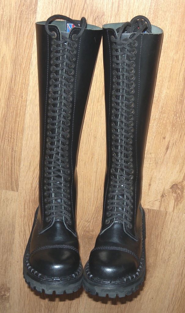 GLANY buty STEADYS 30 dziurek skóra r.37