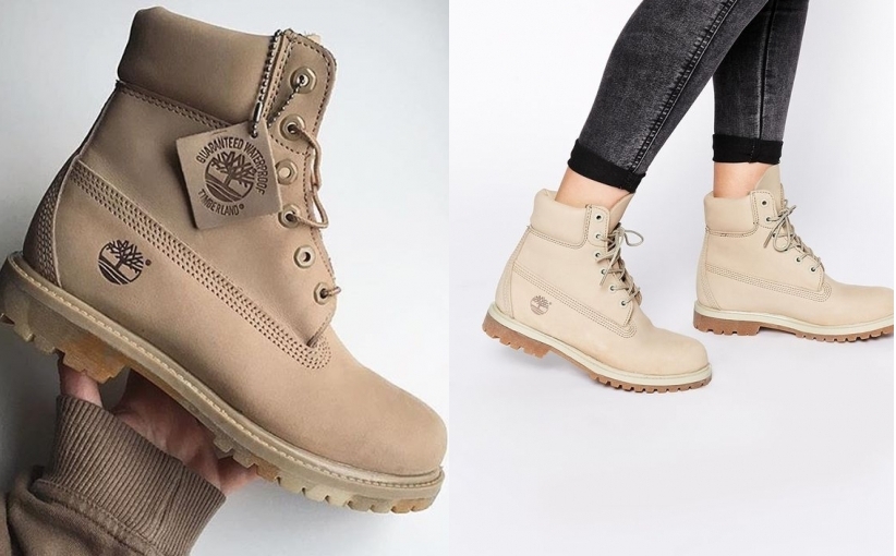 nude timberland boots