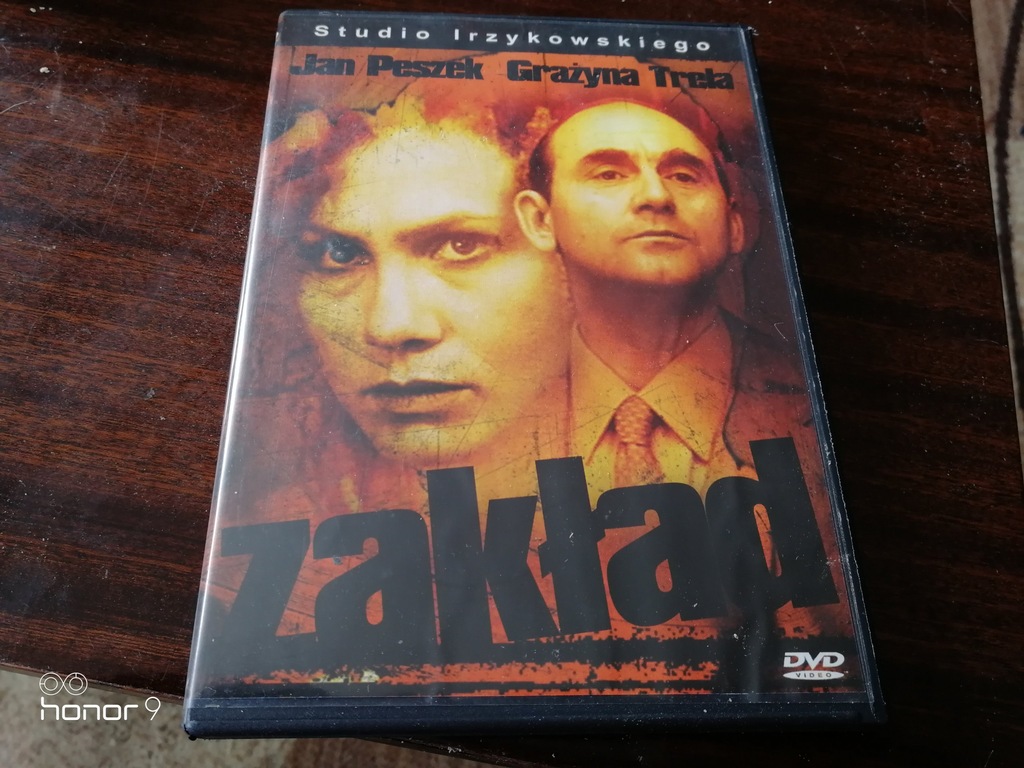 DVD Zakład - Jan Peszek, Grażyna Trela