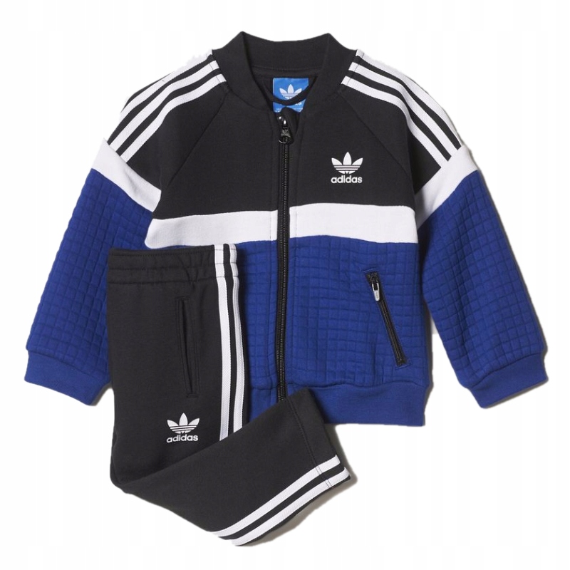 Adidas dres Trefoil Fleece BQ4405 chłopca kids 86